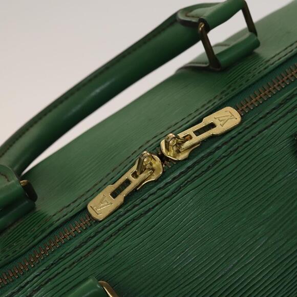 LOUIS VUITTON Epi Keepall 50 Boston Bag Green M42964 - Picture 10 of 16